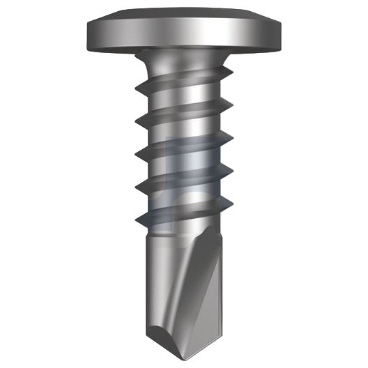 Bi-Metal 316 SS Wafer Head SQ2 SD 10-16x16mm Screw