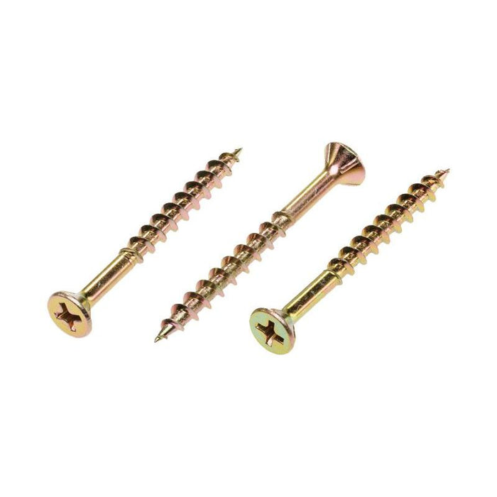 Chipboard Screw Zinc Yellow PH CSK