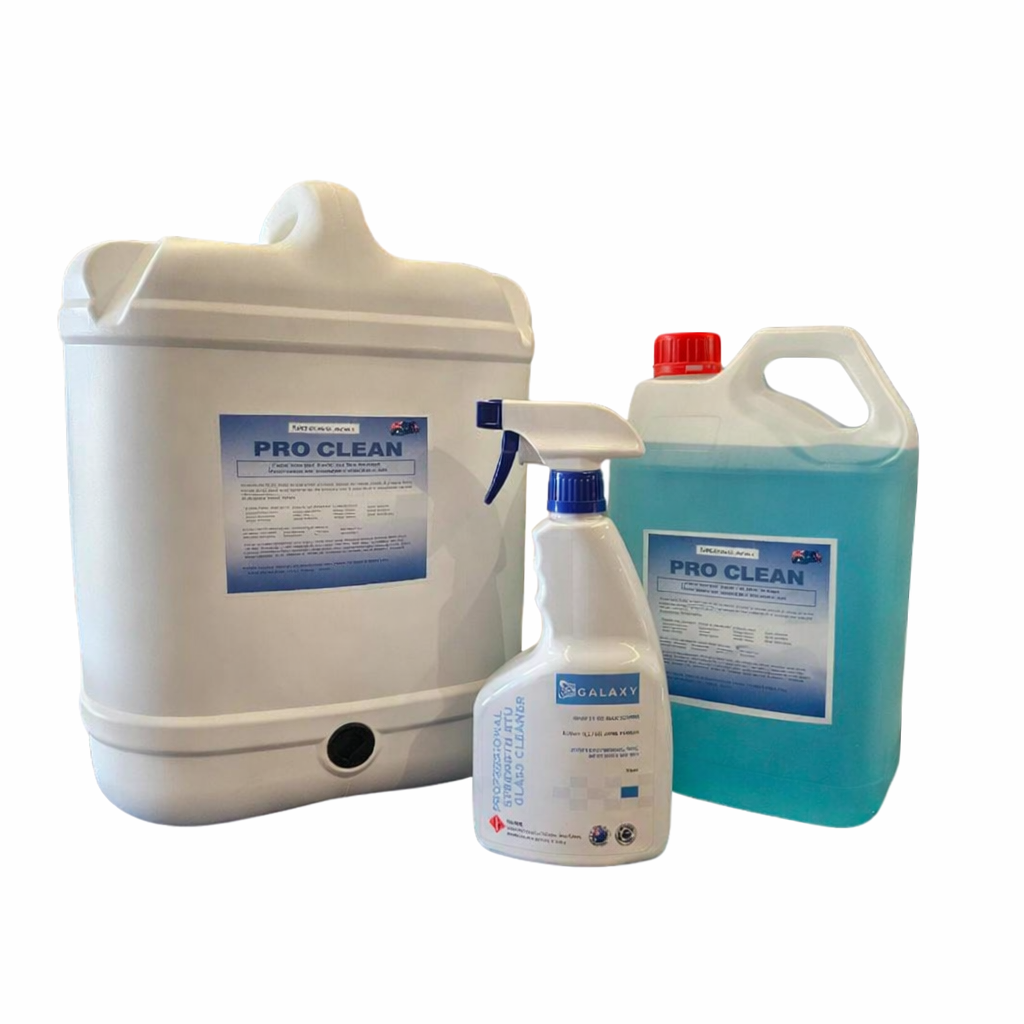 Glass Cleaning / Chemicals
