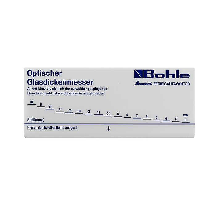 Bohle Glass Thickness Gauge