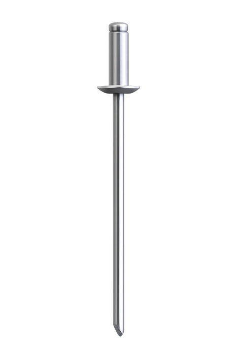 Rivet Mill Finish 4.8mm (D) x9.6mm (G) x 17.8mm (L) (500)