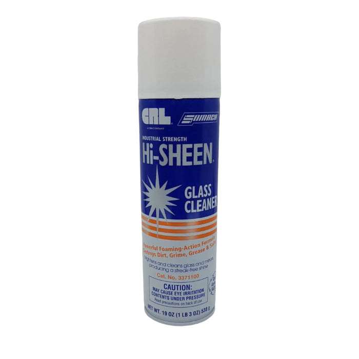 Sheen Window Cleaner CRL Hi-Sheen Glass Cleaner 500g Aerosol — Galaxy Products