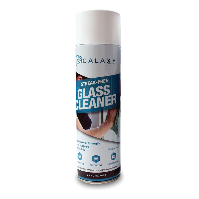 Galaxy Streak-Free Glass Cleaner 400gm Aerosol