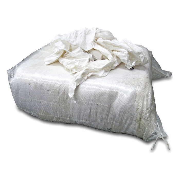 Cleaning Rags Pure White 10kg