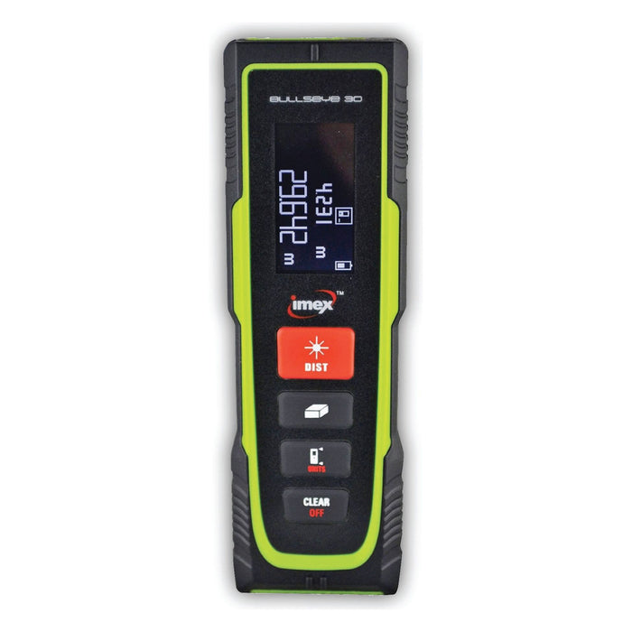 Imex Bullseye Laser Distance Measure 30mtrs