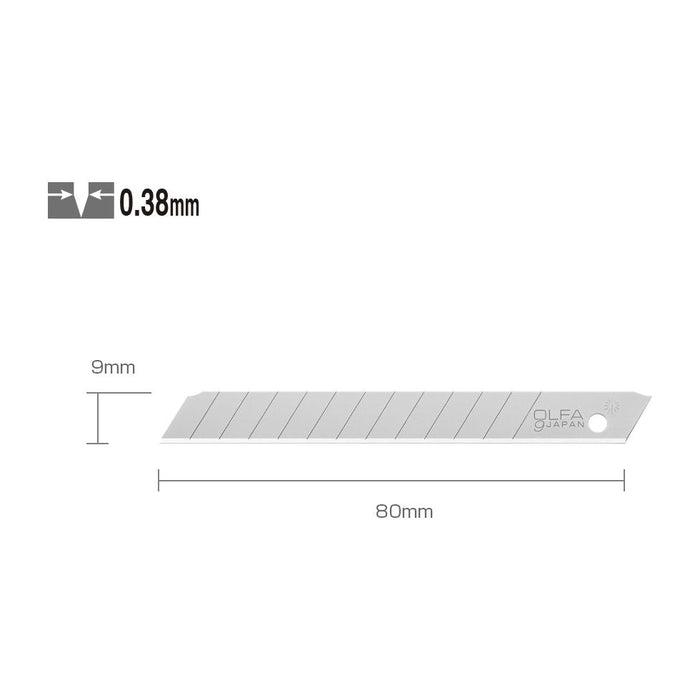 Olfa 9mm Snap-off blades (10)