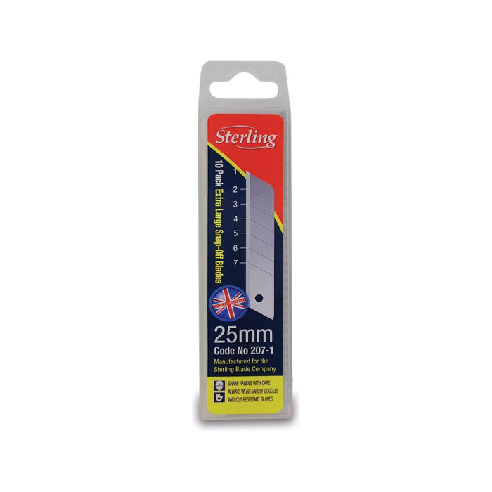25mm Snap Off Blades (10 pack)