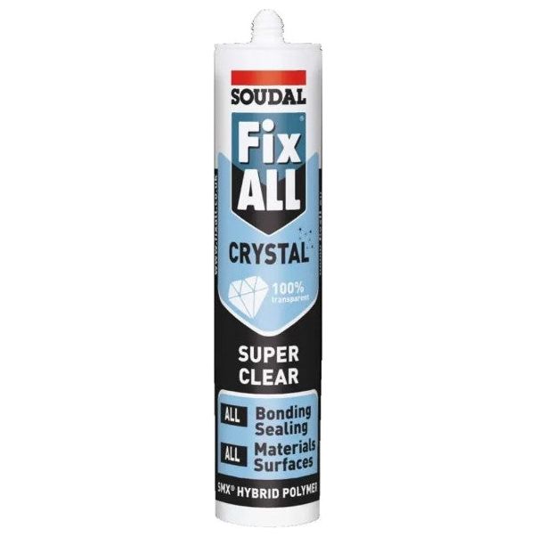 Soudal Fix All Crystal Silicone
