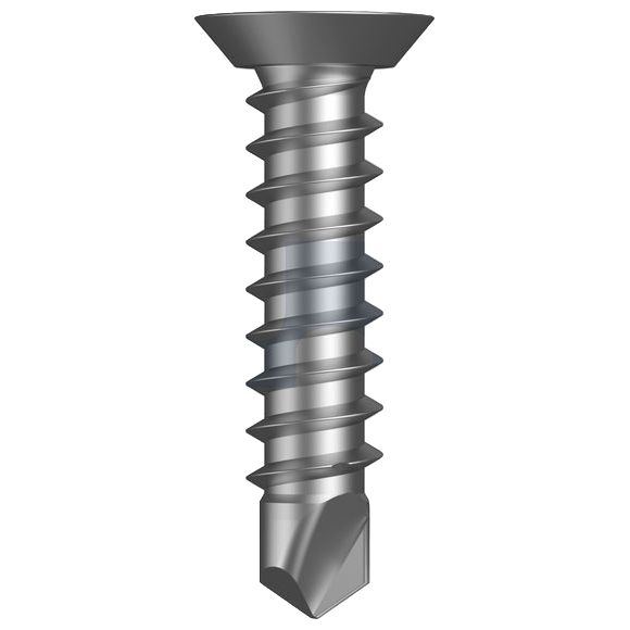 Stainless Steel 410 Self Drilling Screw PH2 CSK Undercut