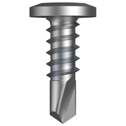 550 Stainless Steel Self Drilling Screw 10-16 x 16mm Square Drive Wafer Head